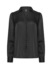 Long Tall Sally Blusa com gola de cetim - Imagem 6 de 7