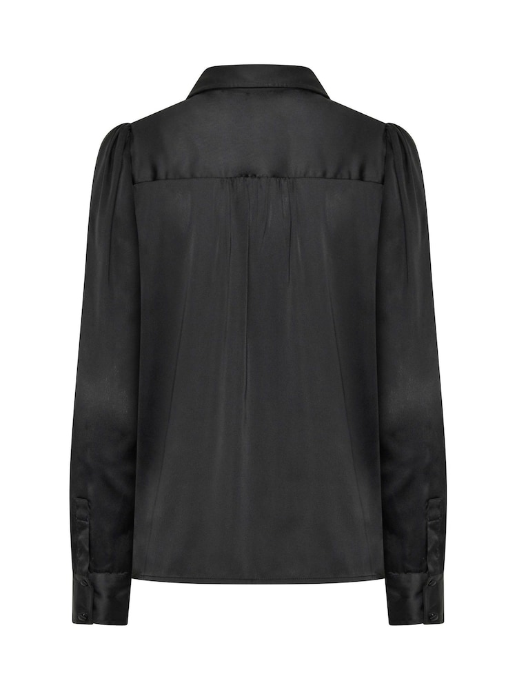 Long Tall Sally Blusa com gola de cetim - Imagem 7 de 7