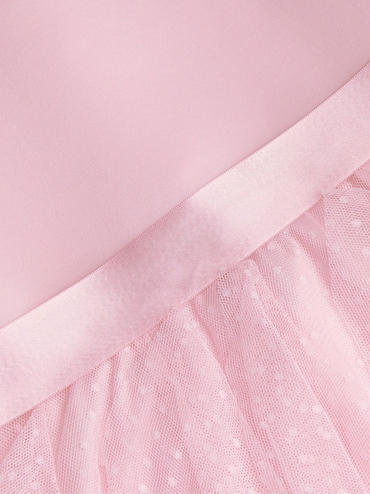 Monsoon Pink Baby Millie Ruffle Dress - Image 3 of 3