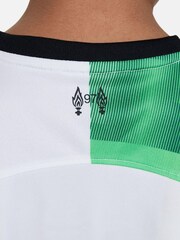 Nike White/Green Liverpool FC 2023/24 Stadium Away Junior Shirt - Image 5 of 9