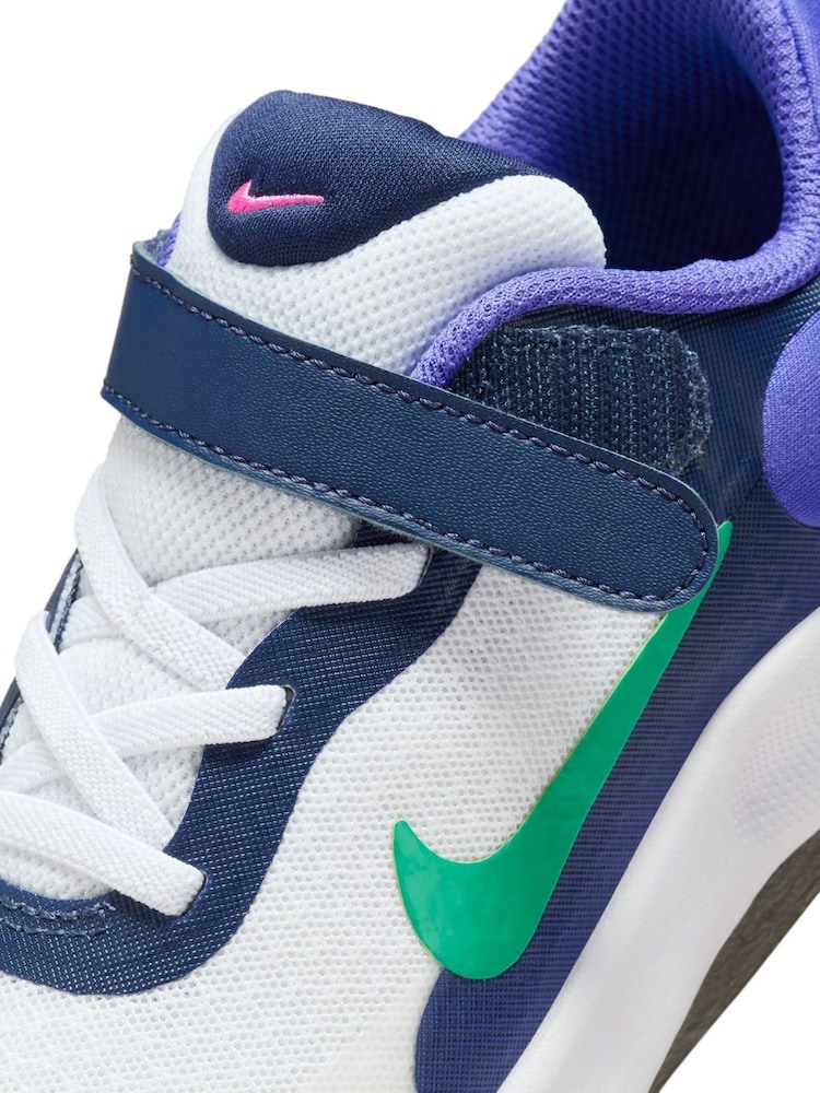 Nike White Junior Revolution 7 Trainers - Image 11 of 11