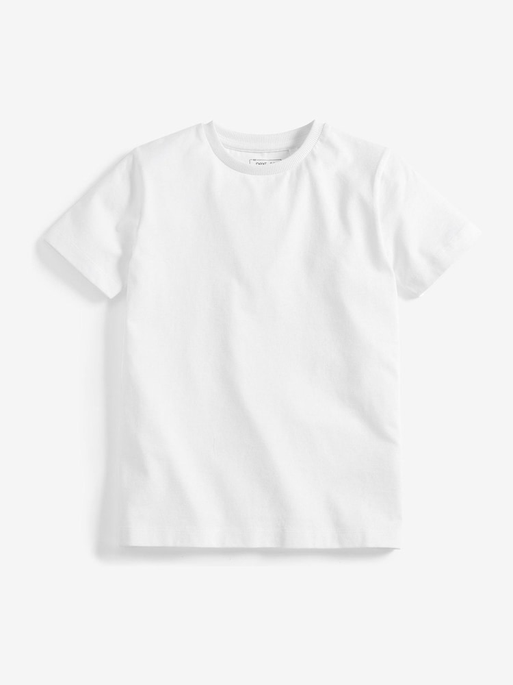 Schwarz/Weiß/Grau - Kurzarm-T-Shirts 3er-Pack (3–16 J.) - Image 3 of 6