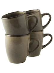 Dutch Rose Set of 4 Camel Serenity Mini Mugs - Image 2 of 3
