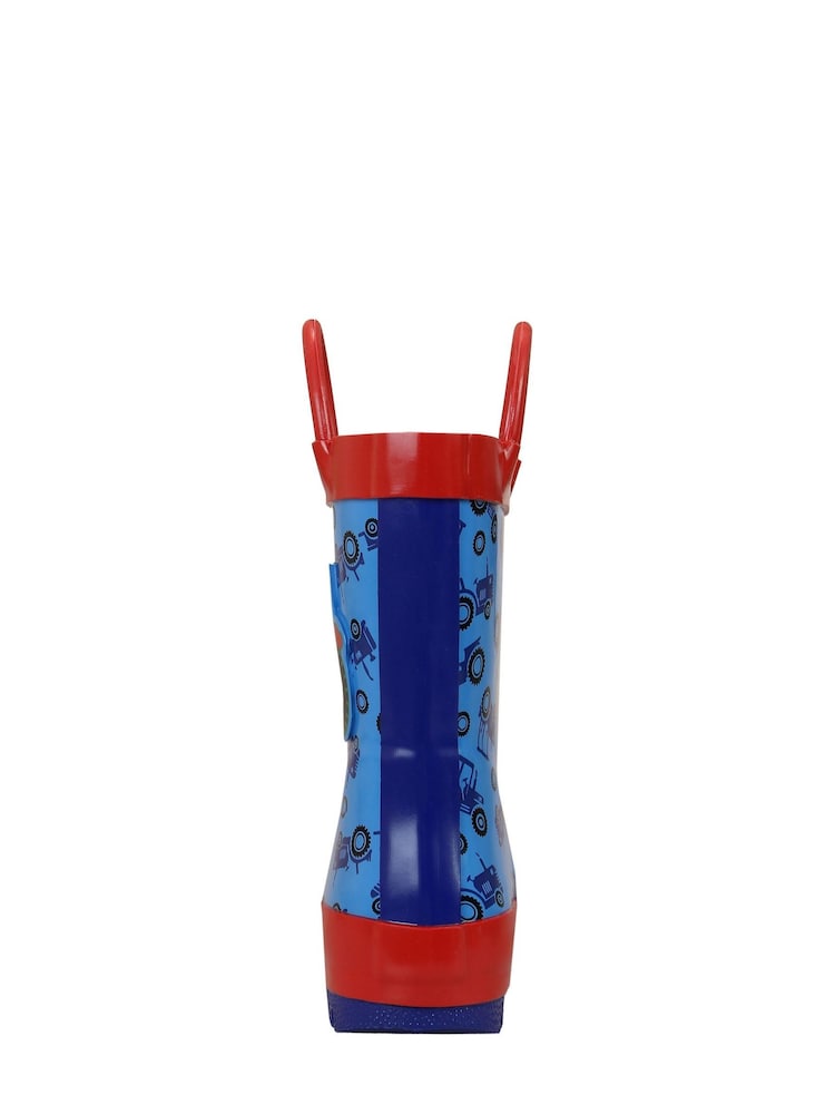 Harry Bear Tractor Printed Wellies - Image 3 of 4
