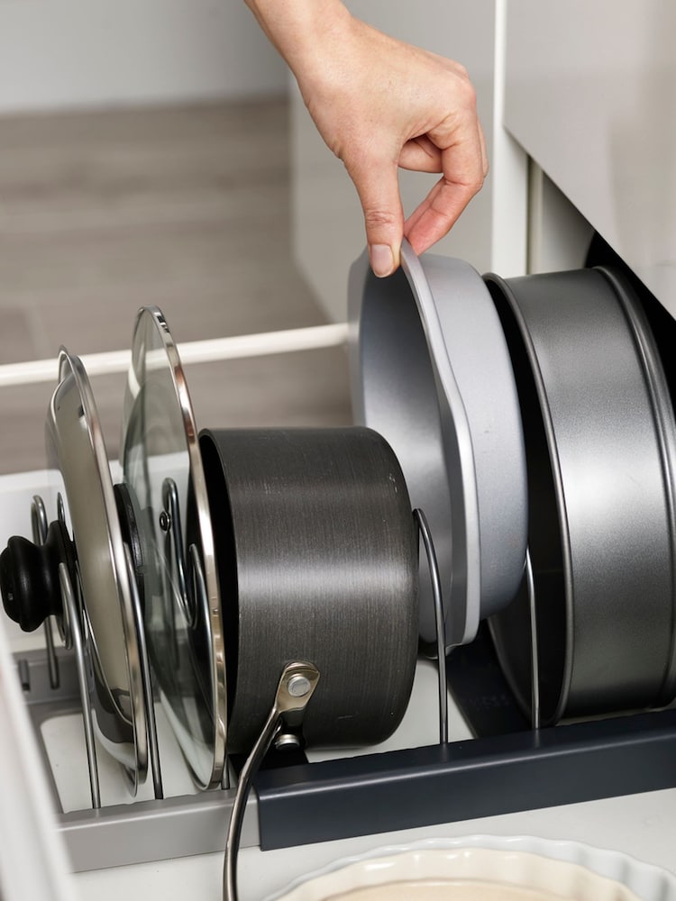 Joseph Joseph Grey DrawerStore Expanding Cookware Organiser - Image 1 of 4