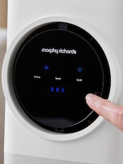 Morphy Richards White FlexiFreeze Rechargeable Travel  Desk Top Mini Air Cooler Fan - Image 3 of 6