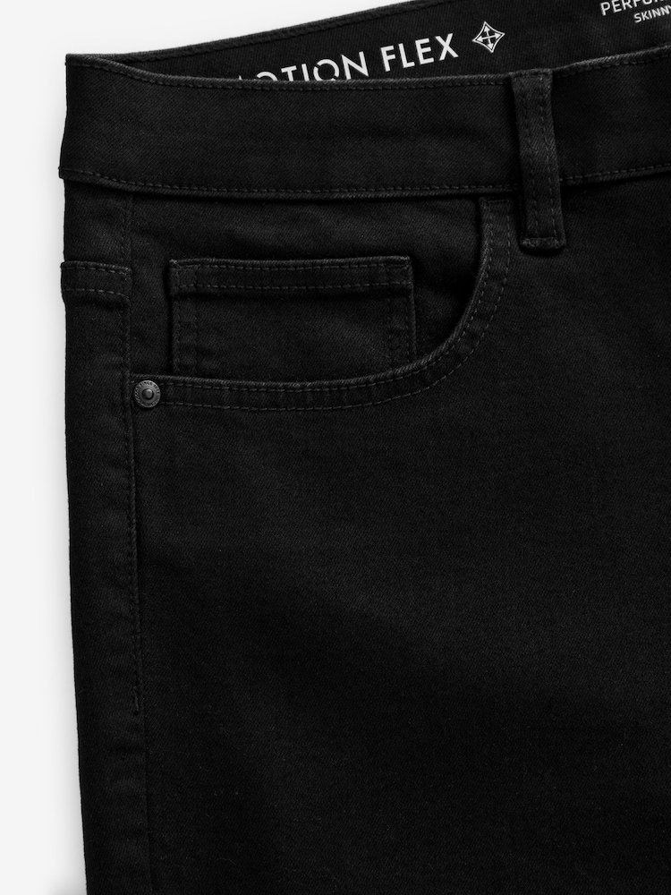 Noir - Skinny Fit (Skinny Fit) - Jean Motionflex - Image 10 of 11
