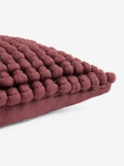 Pink 43 x 43cm Global Bobble Cushion - Image 2 of 6