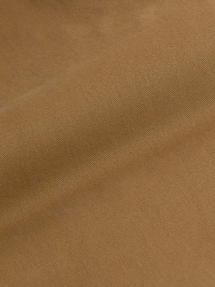 Tan Brown Slim Fit Stretch Chinos Trousers - Image 7 of 7