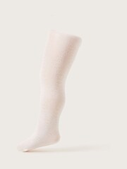 Monsoon Natural Baby Diamond Butterfly Tights - Image 1 of 2