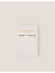 Monsoon Natural Baby Diamond Butterfly Tights - Image 4 of 4