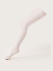 Monsoon Natural Lace Butterfly Tights - Image 1 of 2