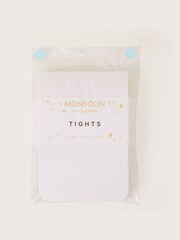 Monsoon Natural Lace Butterfly Tights - Image 2 of 2