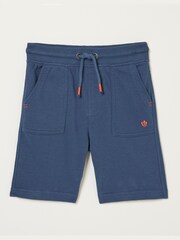 FatFace Blue Eddie Shorts 2 Pack - Image 2 of 3