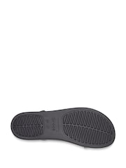 Crocs Black Brooklyn Low Wedge Sandals - Image 7 of 7
