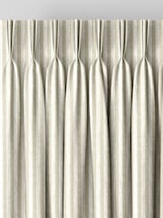 Emily Bond Natural Oscar Stripe Made to Measure Curtains - Image 5 of 9