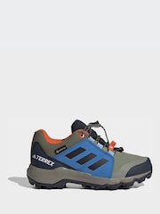 adidas Terrex Green Gore-Tex Hiking Shoes - Image 3 of 10