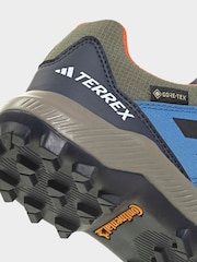 adidas Terrex Green Gore-Tex Hiking Shoes - Image 9 of 10
