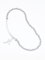 Sterlingsilber - Perlenarmband mit Initialen - Bild 1 von 3