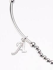 Sterlingsilber - Perlenarmband mit Initialen - Bild 2 von 3
