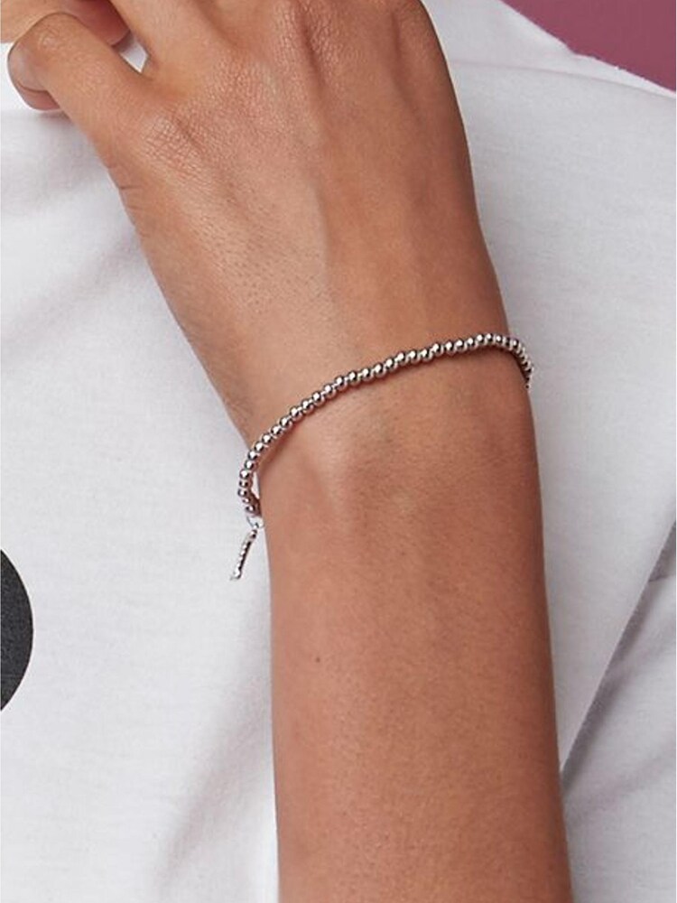 Sterlingsilber - Perlenarmband mit Initialen - Bild 3 von 3