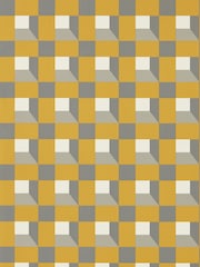 Harlequin Orange Blocks 10.05M Wallpaper - Image 1 of 1