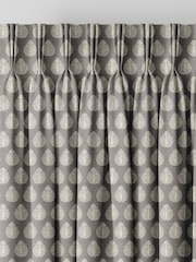 Emily Bond Smokey Grey Jaipur Made to Measure Curtains - Image 5 of 9