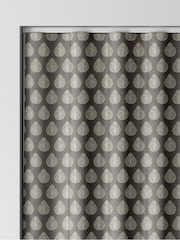 Emily Bond Smokey Grey Jaipur Made to Measure Curtains - Image 8 of 9