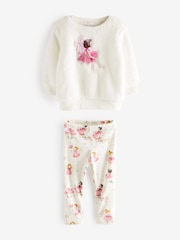 Cream Fairy Cosy Fleece Pyjamas (9mths-10yrs) - Image 1 of 3