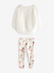 Cream Fairy Cosy Fleece Pyjamas (9mths-10yrs) - Image 2 of 3