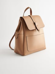 Neutral Minimalist Backpack - Image 1 of 5