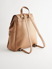 Neutral Minimalist Backpack - Image 2 of 5