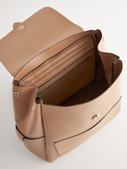 Neutral Minimalist Backpack - Image 5 of 5