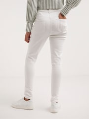 Simply Be White 24/7 Blue Skinny Jeans - Image 2 of 4