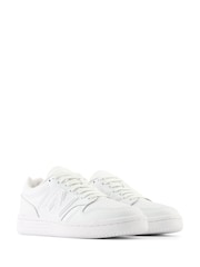 New Balance White Boys 480 Trainers - Image 8 of 9