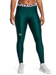 Under Armour Green Womens Heat Gear Authentics Leggings - Image 1 of 8