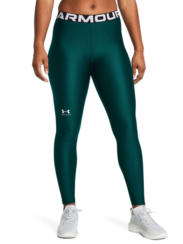 Under Armour Green Womens Heat Gear Authentics Leggings - Image 1 of 8