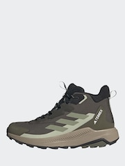 adidas Terrex Green Anylander Mid Rain Rdy Hiking Shoes - Image 2 of 10