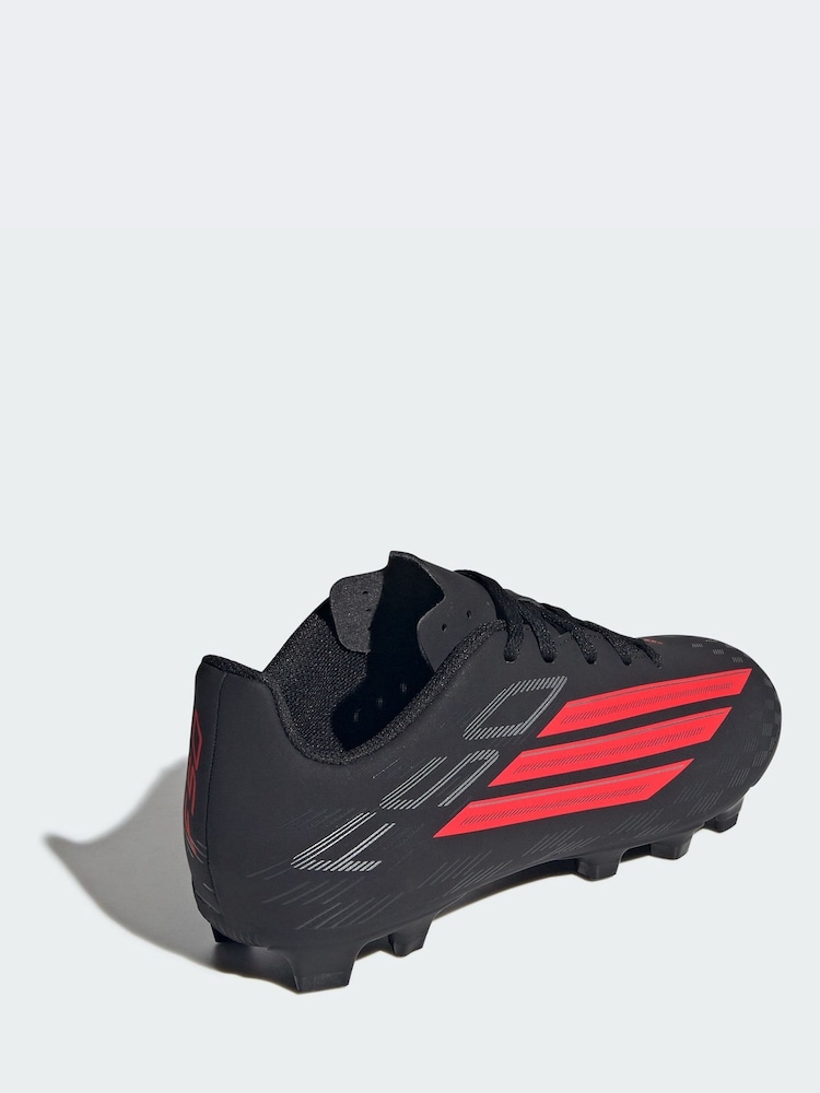 adidas Black F50 Club Firm Ground / Multi Ground Football Boots - Image 2 of 9