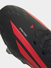 adidas Black F50 Club Firm Ground / Multi Ground Football Boots - Image 8 of 9