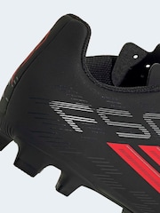 adidas Black F50 Club Firm Ground / Multi Ground Football Boots - Image 9 of 9