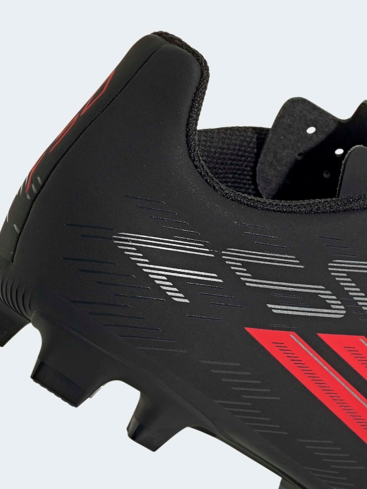adidas Black F50 Club Firm Ground / Multi Ground Football Boots - Image 9 of 9