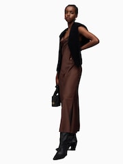 Braun - AllSaints Hadley Kleid - Bild 1 von 7