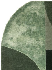 Asiatic Rugs Green Matrix Oval Earth Rug - Image 3 of 5