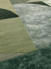 Asiatic Rugs Green Matrix Oval Earth Rug - Image 4 of 5
