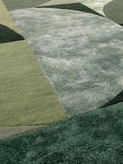 Asiatic Rugs Green Matrix Oval Earth Rug - Image 7 of 7