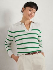 Seasalt Cornwall Natural Longsleeve Barbizan Jumper - Image 1 of 5