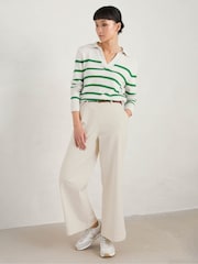 Seasalt Cornwall Natural Longsleeve Barbizan Jumper - Image 3 of 5