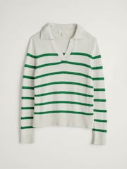 Seasalt Cornwall Natural Longsleeve Barbizan Jumper - Image 4 of 5