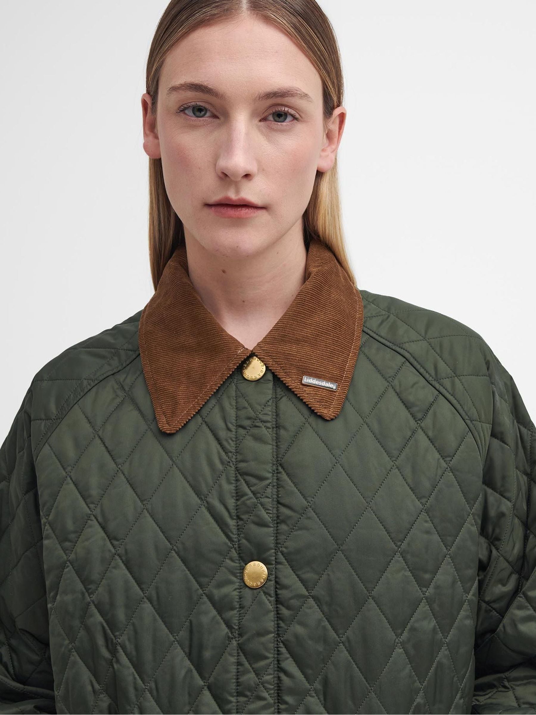 Kaufe Sie Barbour 30th Anniversary Liddesdale ubergroBe Steppjacke aus 100 Baumwolle bei Next Deutschland
